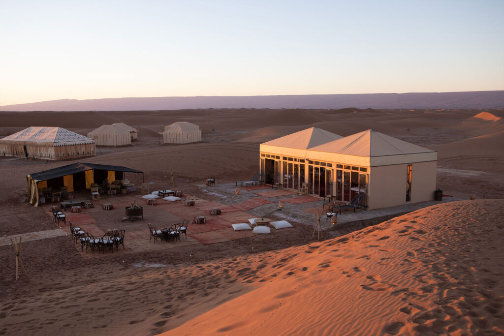 Experience Unmatched Luxury in the Heart of the Sahara Desert: Erg Chegaga Luxury Camps and Kasbaha Sahara Services