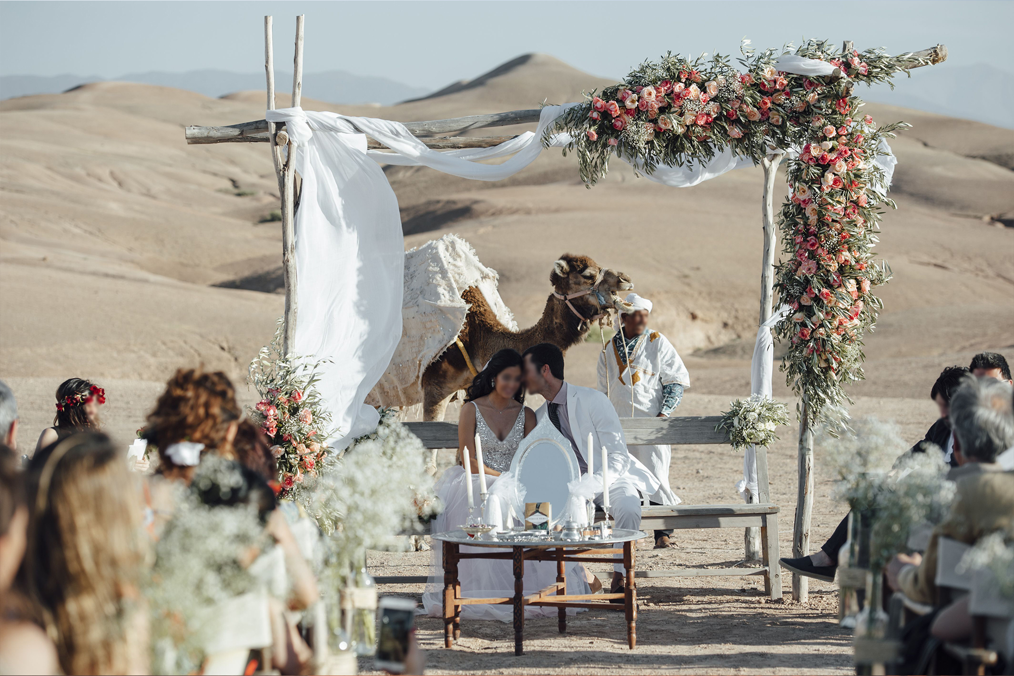 Wedding in desert Morocco